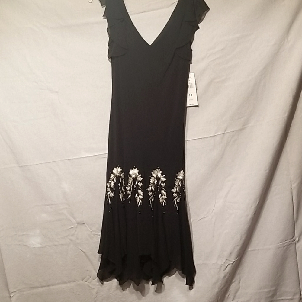Black cocktail dress